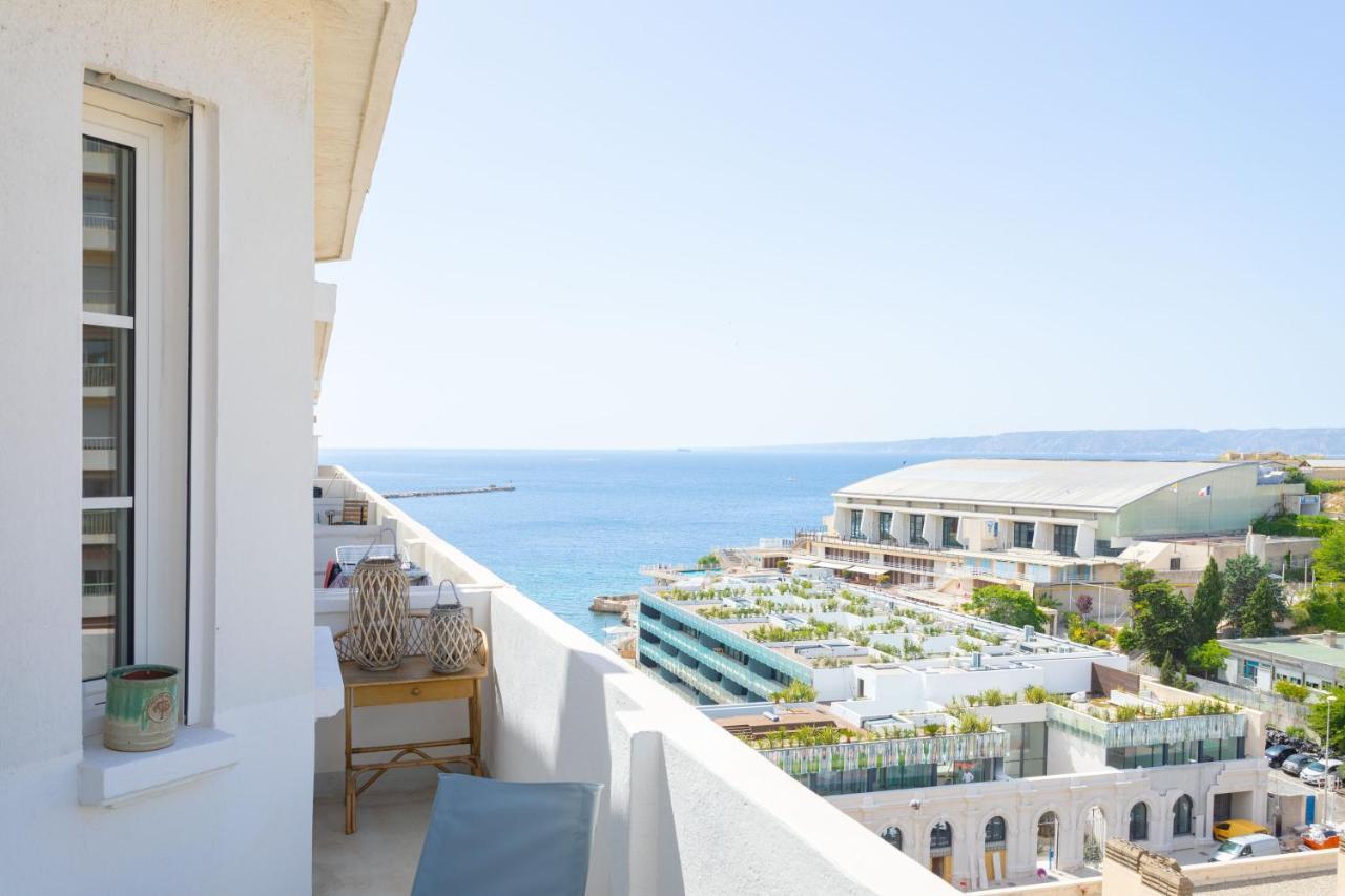 Maisonmars - Catalans Sur Mer - Appartement 1 Chambre - 4 Pers - Terrasse Vue Mer Clim Marseille Exterior photo